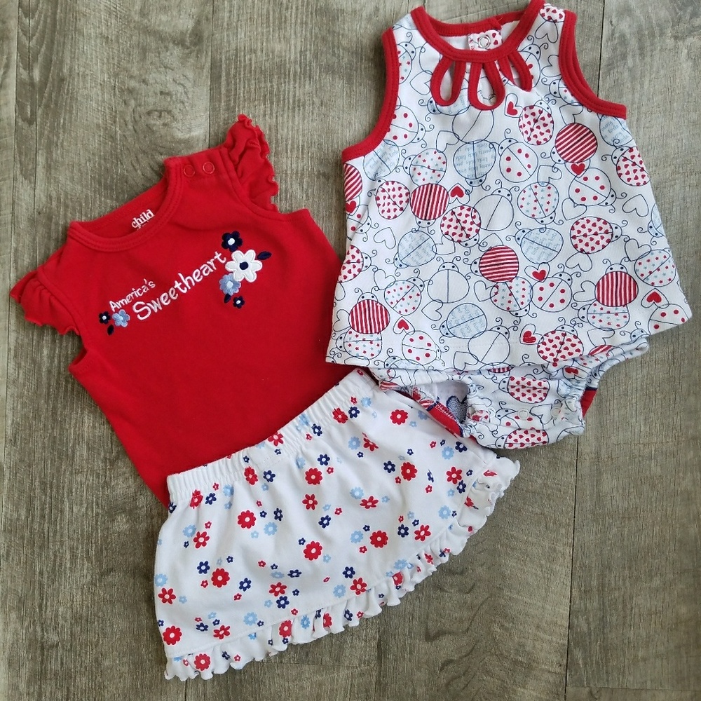 NWOT Girls Lot 0-3m